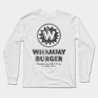 Whammy Burger Vintage 90's Long Sleeve T-Shirt